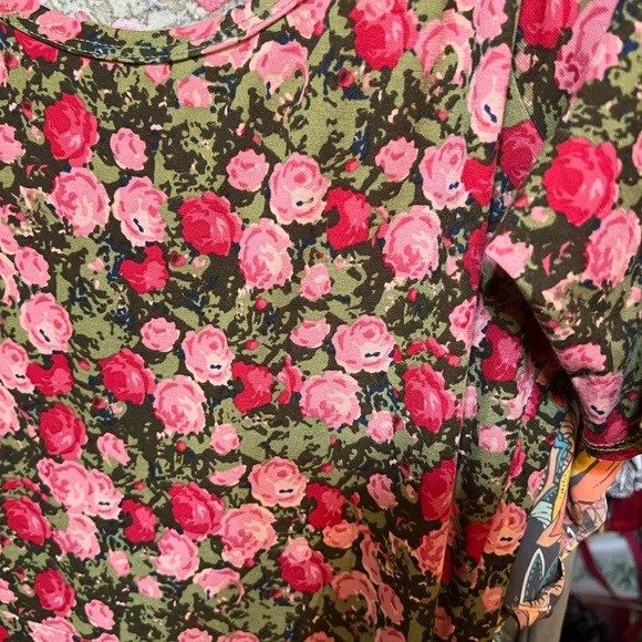 LuLaRoe Ana maxi dress NWOT XL - Picture 3 of 3